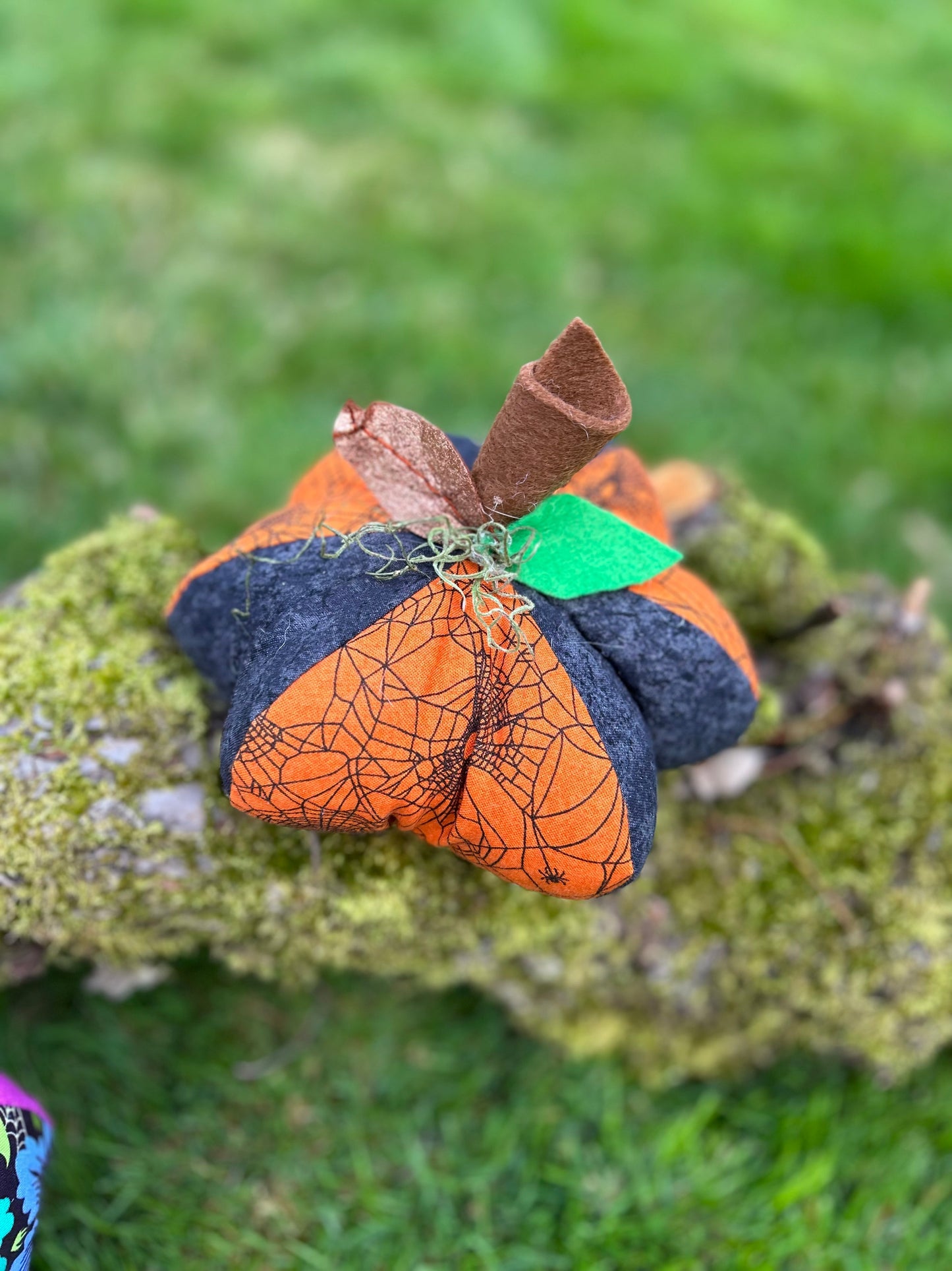 Small Patchwork Pumpkins