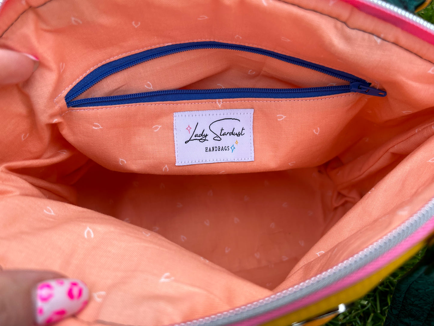 Quilted Sunrise Shoulder Bag