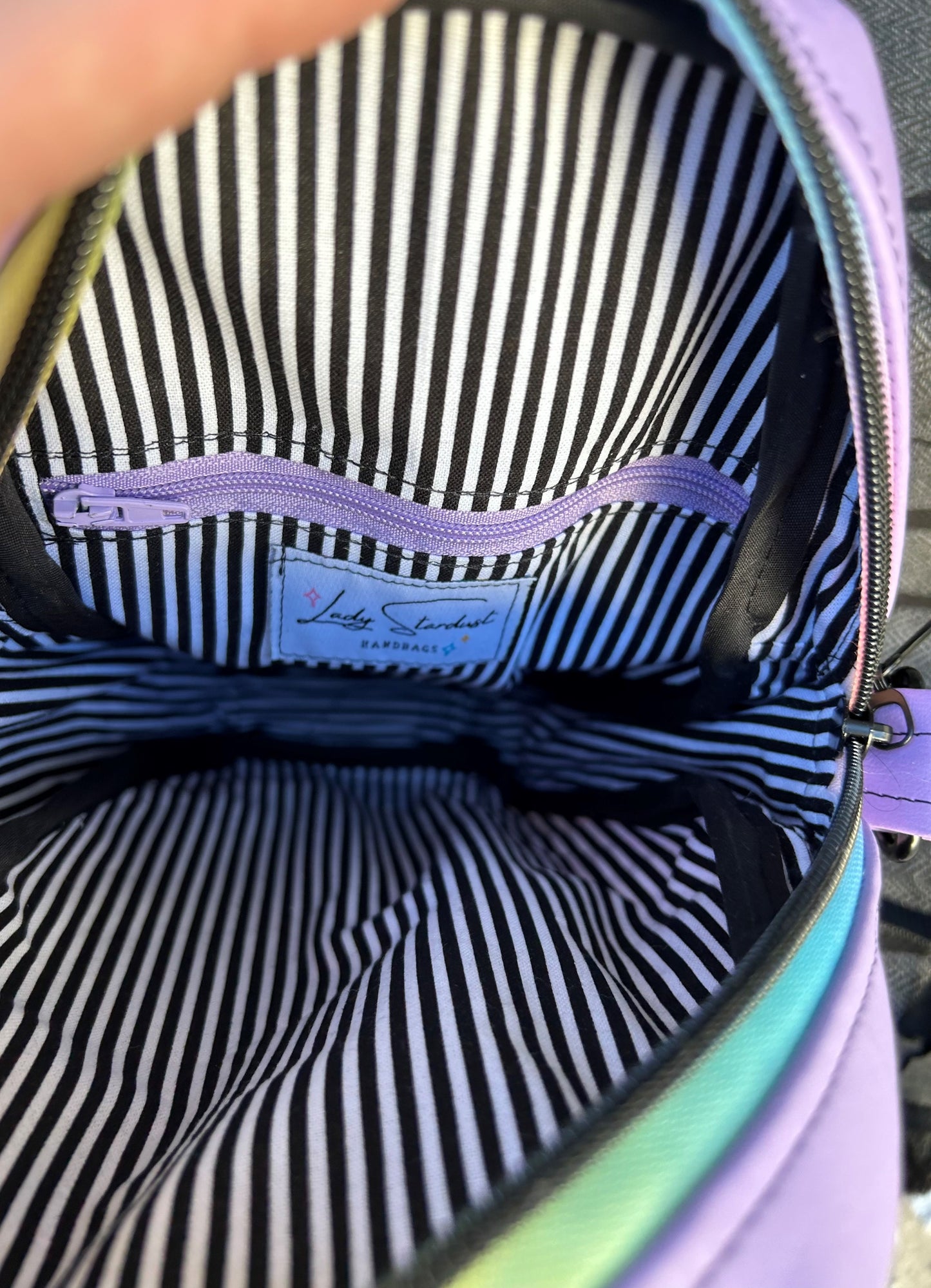 Pastel Trick or Treat Coffin Crossbody