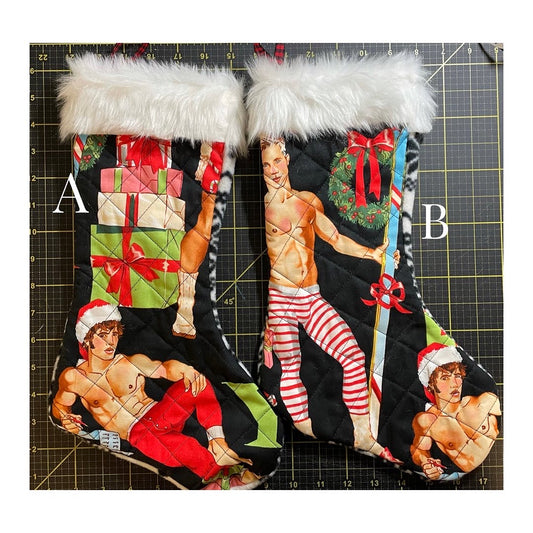 Handsome Hunks Stocking