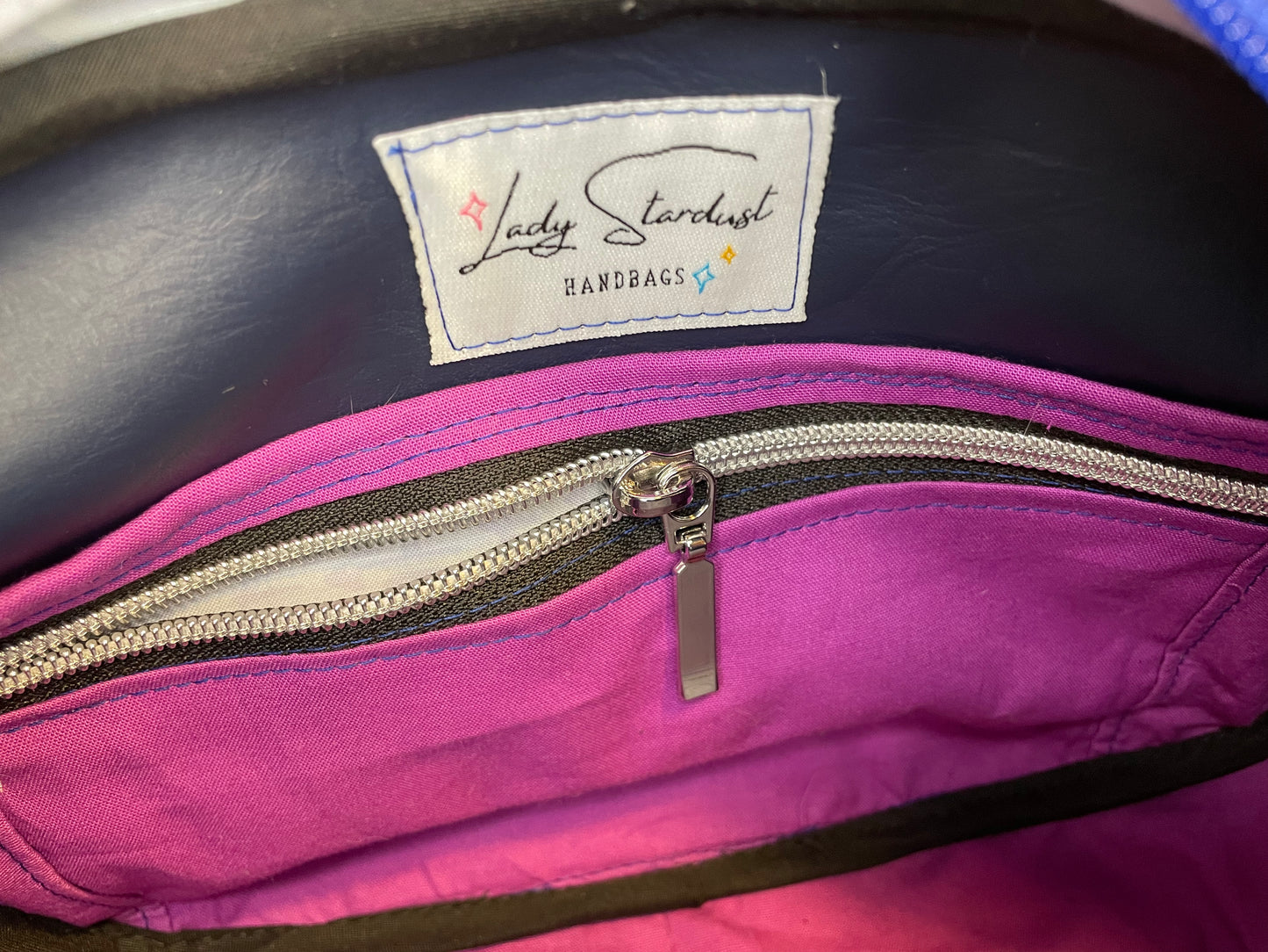 Navy Swallow Crossbody
