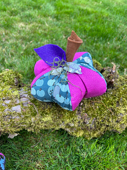 Small Patchwork Pumpkins