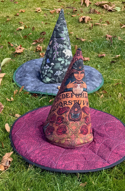 Quilted Witch Hats (Detailed quilting)