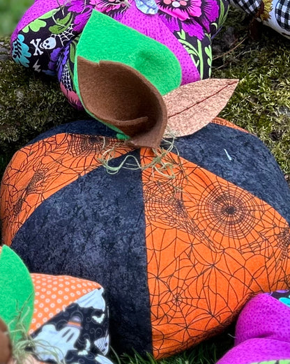 Medium Patchwork Pumpkins