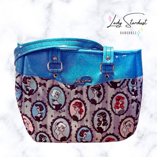 Pin-up Cameo Girls Shoulder Bag