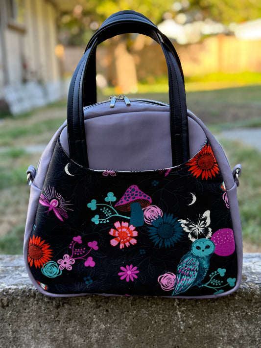 Night Forest Bowler Bag