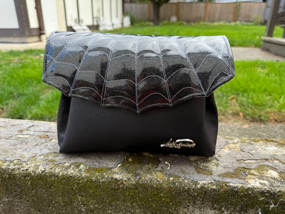 Glitter Web Crossbody