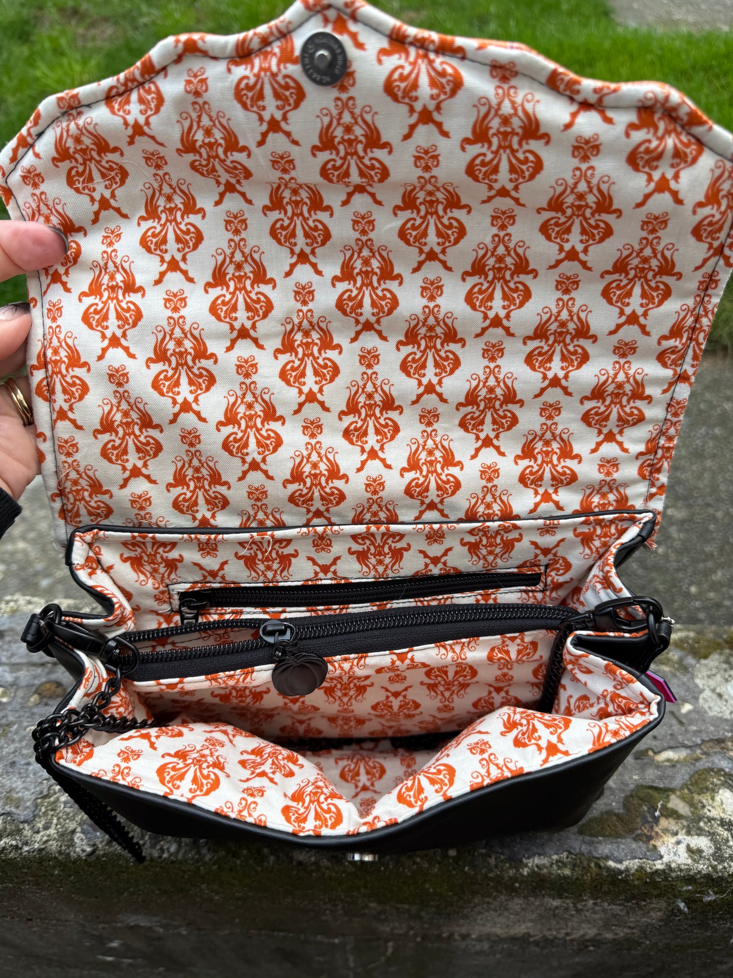 Glitter Web Crossbody